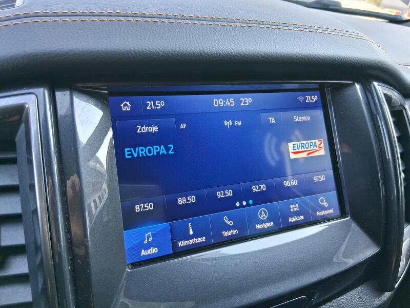 Vozidlo Ford Ranger